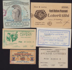 Estonia lottery tickets (6)
Various condition. Sold as is, no returns.