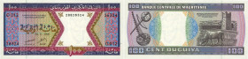 Country : MAURITANIA 
Face Value : 100 Ouguiya 
Date : 28 novembre 1996 
Period/Province/Bank : Banque Centrale de Mauritanie 
Catalogue reference...