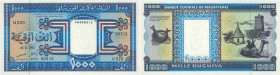 Country : MAURITANIA 
Face Value : 1000 Ouguiya 
Date : 28 novembre 1993 
Period/Province/Bank : Banque Centrale de Mauritanie 
Catalogue referenc...