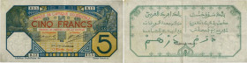 Country : FRENCH WEST AFRICA (1895-1958) 
Face Value : 5 Francs GRAND-BASSAM 
Date : 15 février 1904 
Period/Province/Bank : Banque de l'Afrique Oc...