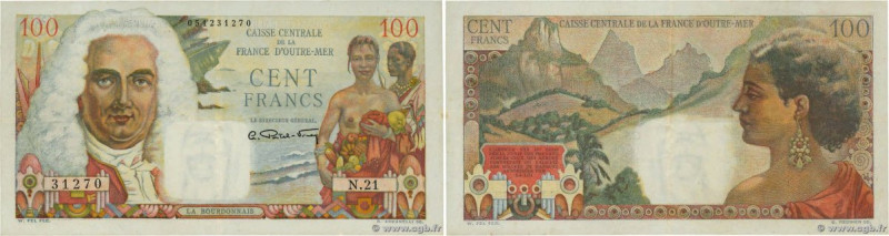 Country : FRENCH EQUATORIAL AFRICA 
Face Value : 100 Francs La Bourdonnais 
Da...