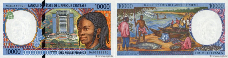 Country : CENTRAL AFRICAN STATES 
Face Value : 10000 Francs 
Date : 1994 
Per...