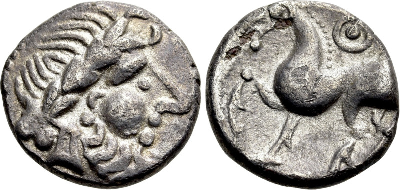 EASTERN EUROPE. Imitations of Philip II of Macedon (2nd-1st centuries BC). Drach...