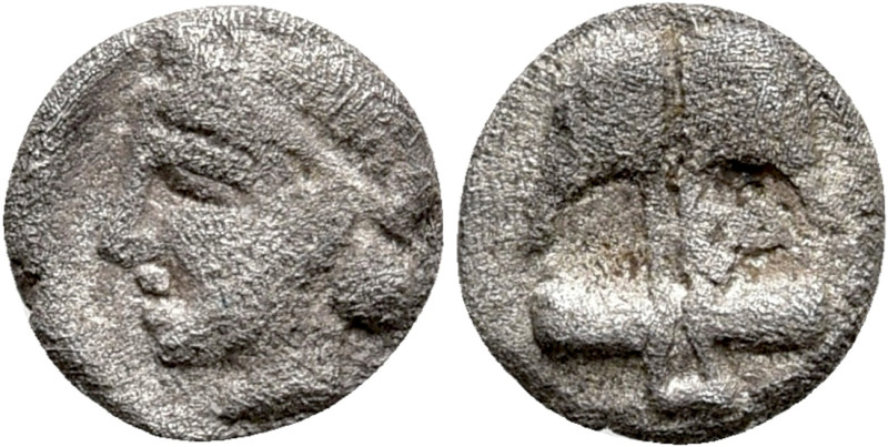 THRACE. Apollonia Pontika. Trihemitartemorion (Circa 435/425-375 BC). 

Obv: L...