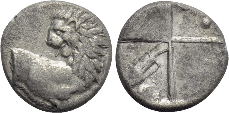 THRACE. Chersonesos. Hemidrachm (Circa 386-338 BC). 

Obv: Forepart of lion ri...