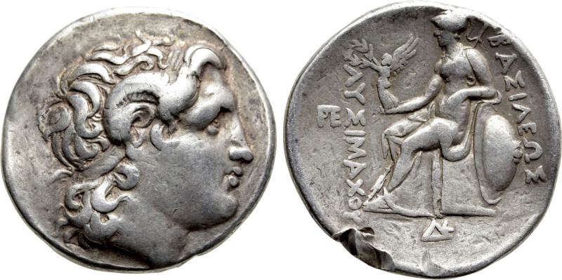 KINGS OF THRACE (Macedonian). Lysimachos (305-281 BC). Tetradrachm. Sardes. 

...