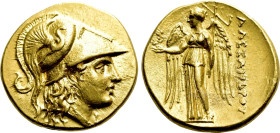 KINGS OF MACEDON. Alexander III 'the Great' (336-323 BC). GOLD Stater. Uncertain mint in western Asia Minor