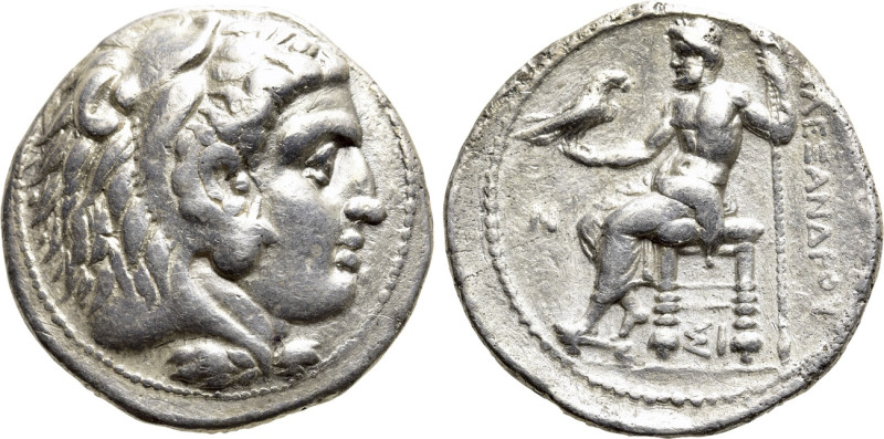 KINGS OF MACEDON. Alexander III 'the Great' (336-323 BC). Tetradrachm. Sidon. Da...