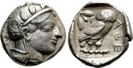 ATTICA. Athens. Tetradrachm (Circa 460-454 BC)