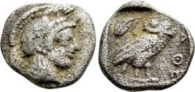 ATTICA. Athens. Obol (Circa 454-404 BC)
