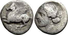 CORINTHIA. Corinth. Drachm (Circa 345-307 BC)