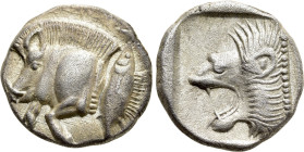 MYSIA. Kyzikos. Diobol (Circa 450-400 BC).