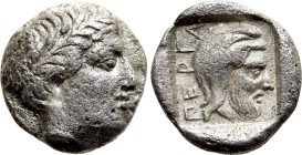 MYSIA. Pergamon. Diobol or Hemidrachm (Circa 450-350 BC)