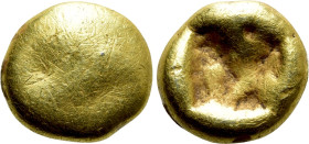 IONIA. Uncertain. EL Hemihekte or 1/12 Stater (Circa 650-600 BC)
