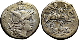 ANONYMOUS. Denarius (Circa 206-195 BC). Star series