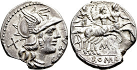 M. AURELIUS COTTA. Denarius (139 BC). Rome