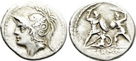 Q. THERMUS M. F. Denarius (103 BC). Rome