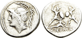 Q. THERMUS M. F. Denarius (103 BC). Rome