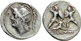 Q. THERMUS M. F. Denarius (103 BC). Rome