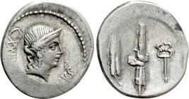C. NORBANUS. Denarius (83 BC). Rome