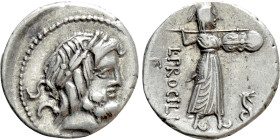 L. PROCILIUS. Denarius (80 BC). Rome