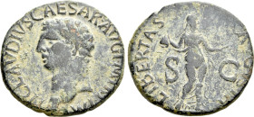 CLAUDIUS (41-54). As. Rome. Imitative issue(?)