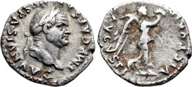 VESPASIAN (69-79). Quinarius. Rome