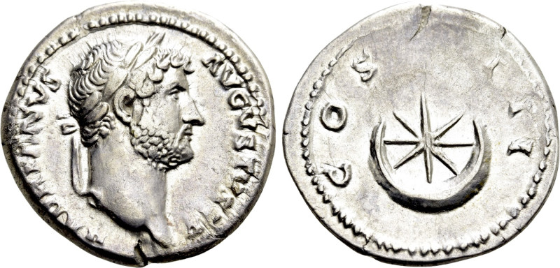 HADRIAN (117-138). Denarius. Rome. 

Obv: HADRIANVS AVGVSTVS P P. 
Laureate h...