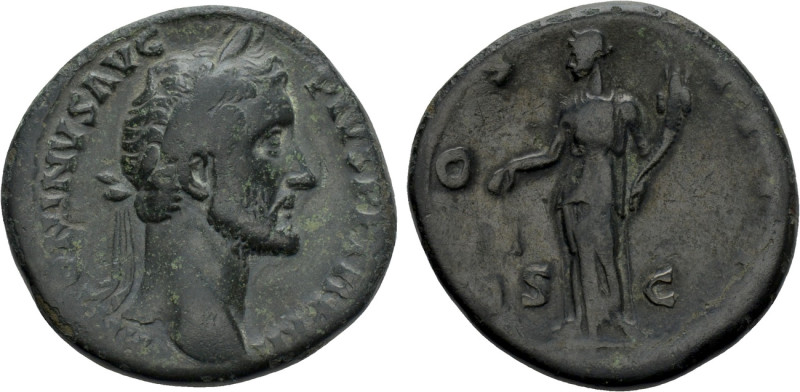 ANTONINUS PIUS (138-161). Sestertius. Rome. 

Obv: ANTONINVS AVG PIVS P P TR P...