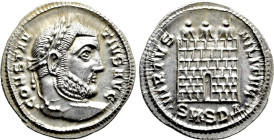 CONSTANTIUS I (305-306). Argenteus. Serdica