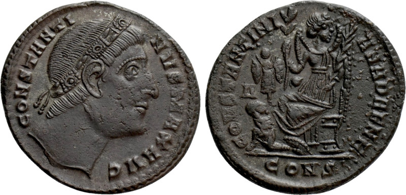 CONSTANTINE I 'THE GREAT' (307/10-337). Follis. Constantinople. 

Obv: CONSTAN...