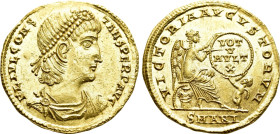 CONSTANS (337-350). GOLD Solidus. Antioch