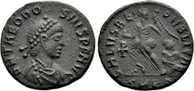 THEODOSIUS I (379-395). Ae. Cyzicus