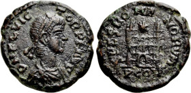 FLAVIUS VICTOR (387-388). Ae. Arelate