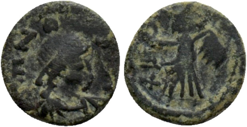 VANDALS(?). Pseudo-Imperial coinage (Circa 5th century). Ae Nummus. Imitating Ze...