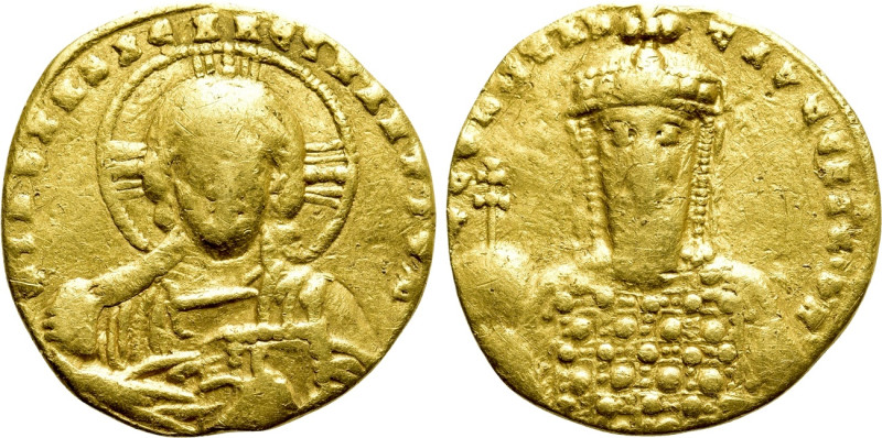 CONSTANTINE VII PORPHYROGENITUS (913-959). GOLD Solidus. Constantinople. 

Obv...