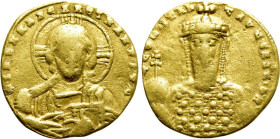 CONSTANTINE VII PORPHYROGENITUS (913-959). GOLD Solidus. Constantinople