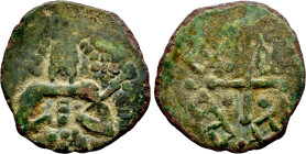 JOHN V PALAEOLOGUS ? (1341-1391). Ae. Uncertain mint