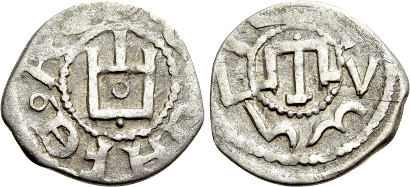 ITALY. Genova. Asper or Akçe (15th century). Struck for use in Caffa (Feodosia) ...