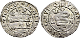 ITALY. Milano. Galeazzo Maria Sforza (1466-1476). Grosso da 5 Soldi