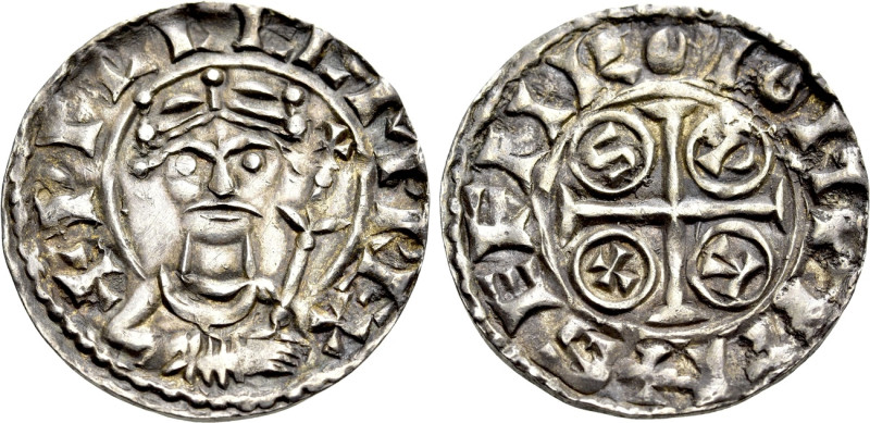 NORMAN. William I 'the Conqueror' (1066-1087). Penny. Wilton. 

Obv: + PILLELM...