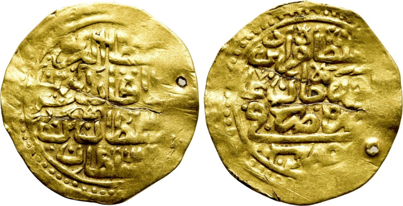 OTTOMAN EMPIRE. Ahmed I (AH 1012-1026 / 1603-1617 AD). GOLD Sultani. Misr (Cairo...