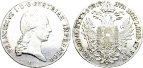 AUSTRIAN EMPIRE. Franz I (1804-1835). Taler (1819-A). Vienna