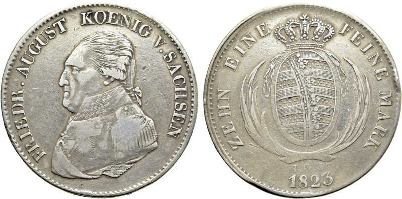 GERMANY. Saxony. Friedrich August III as Friedrich August I (1763-1806). Thaler ...