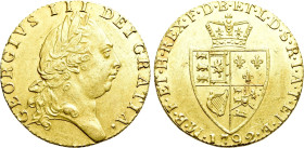 GREAT BRITAIN. George III (1760-1820). GOLD Guinea (1792)