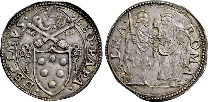 ITALY. Papal States. Leo X (1513-1521). Giulio. Rome. 

Obv: LEO PAPA DECIMVS....