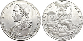 ITALY. Papal States. Leo XII (1823-1829). Scudo (1825). Bologna