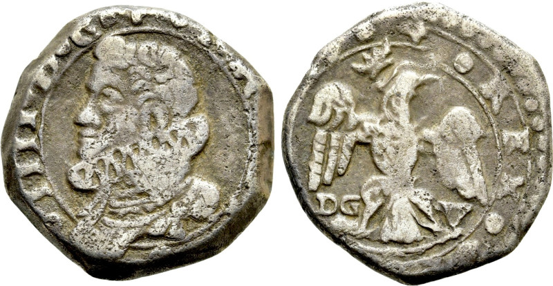 ITALY. Sicily. Filippo IV (1621-1665). Tarì. Uncertain date. 

Obv: PHILIPP II...