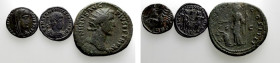 3 Roman Coins