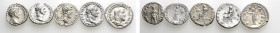 5 Roman Denarii